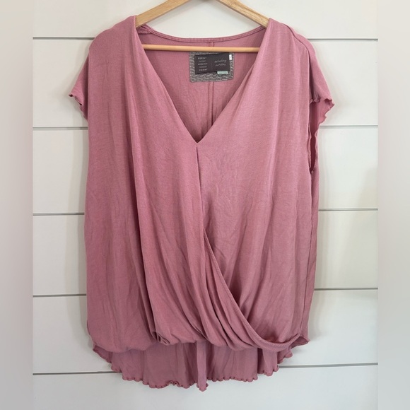 Anthropologie Saturday Sunday Clarissa Wrap Top - Picture 2 of 4